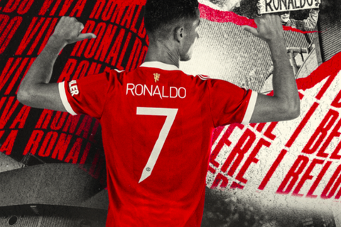 Ronaldo mặc áo số 7 ở Man Utd, Cavani đổi sang số 21 - Ảnh 1. Ronaldo mặc áo số 7 ở Man Utd, Cavani đổi sang số 21 - Ảnh 1.