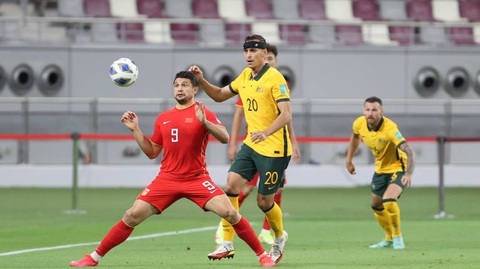 Úc thắng dễ Trung Quốc 3-0 tại vòng loại thứ 3 World Cup 2022 - Ảnh 1. Úc thắng dễ Trung Quốc 3-0 tại vòng loại thứ 3 World Cup 2022 - Ảnh 1.