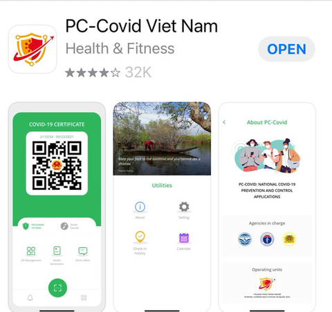 Ứng dụng PC-COVID đã có mặt trên Apple Store và Google Play - Ảnh 1. Ứng dụng PC-COVID đã có mặt trên Apple Store và Google Play - Ảnh 1.