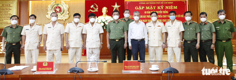 Bộ Công an họp mặt kỷ niệm 60 năm Ngày truyền thống lực lượng PCCC - Ảnh 1. Bộ Công an họp mặt kỷ niệm 60 năm Ngày truyền thống lực lượng PCCC - Ảnh 1.