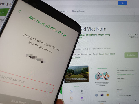 Người dùng phản ánh app PC-COVID ‘quay đều cả buổi’ - Ảnh 1. Người dùng phản ánh app PC-COVID ‘quay đều cả buổi’ - Ảnh 1.