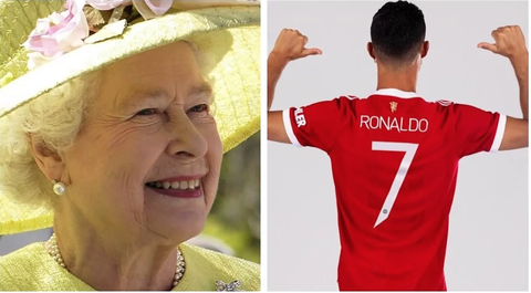 Nữ hoàng Anh yêu cầu được sở hữu áo đấu có chữ ký của Ronaldo? - Ảnh 1. Nữ hoàng Anh yêu cầu được sở hữu áo đấu có chữ ký của Ronaldo? - Ảnh 1.