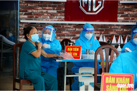 Tây Ninh ưu tiên tiêm mũi 2 vắc xin phòng COVID-19 cho người dân - Ảnh 1. Tây Ninh ưu tiên tiêm mũi 2 vắc xin phòng COVID-19 cho người dân - Ảnh 1.