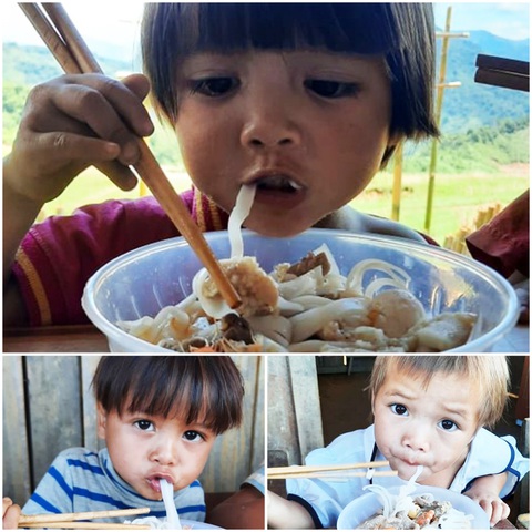 Lễ khai giảng đặc biệt trên rẻo cao với tô mì Quảng cô giáo nấu thết đãi học trò - Ảnh 9. Lễ khai giảng đặc biệt trên rẻo cao với tô mì Quảng cô giáo nấu thết đãi học trò - Ảnh 9.
