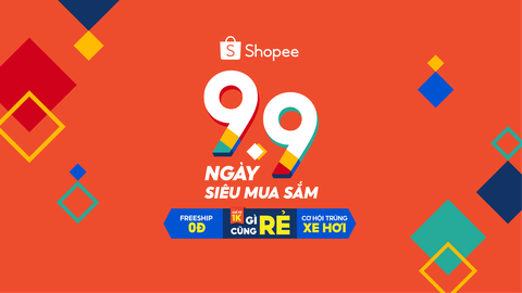 Shopee mở màn mùa sale sôi động nhất năm với sự kiện 9.9 Ngày Siêu Mua Sắm - Ảnh 1. Shopee mở màn mùa sale sôi động nhất năm với sự kiện 9.9 Ngày Siêu Mua Sắm - Ảnh 1.