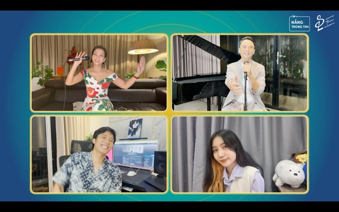 Ca sĩ Thu Minh, Hoàng Bách, Anh Tú, Orange lên sóng hát sẻ chia - Ảnh 3. Ca sĩ Thu Minh, Hoàng Bách, Anh Tú, Orange lên sóng hát sẻ chia - Ảnh 3.