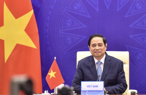 Thủ tướng đề nghị Trung Quốc hỗ trợ vắc xin cho các nước Mekong - Ảnh 1. Thủ tướng đề nghị Trung Quốc hỗ trợ vắc xin cho các nước Mekong - Ảnh 1.
