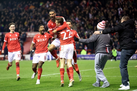 Nottingham Forest tạo địa chấn khi đá bay Arsenal khỏi Cúp FA - Ảnh 2. Nottingham Forest tạo địa chấn khi đá bay Arsenal khỏi Cúp FA - Ảnh 2.
