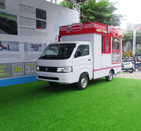 Xe tải nhẹ Suzuki Carry cùng Acecook Sẻ chia hương vị yêu thương - Ảnh 2. Xe tải nhẹ Suzuki Carry cùng Acecook Sẻ chia hương vị yêu thương - Ảnh 2.