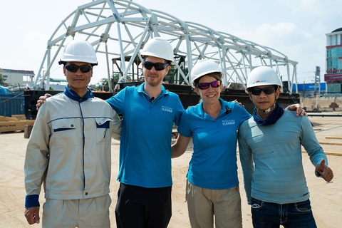 Sông Cần Thơ đón tin vui từ Coca-Cola và The Ocean Cleanup - Ảnh 2. Sông Cần Thơ đón tin vui từ Coca-Cola và The Ocean Cleanup - Ảnh 2.
