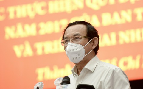 Bí thư Nguyễn Văn Nên: Trọng tâm việc xây dựng Đảng là về đạo đức, phẩm chất - Ảnh 1. Bí thư Nguyễn Văn Nên: Trọng tâm việc xây dựng Đảng là về đạo đức, phẩm chất - Ảnh 1.