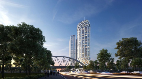 Kết cấu diagrid phô diễn vẻ đẹp của những tòa tháp biểu tượng - Ảnh 3. Kết cấu diagrid phô diễn vẻ đẹp của những tòa tháp biểu tượng - Ảnh 3.