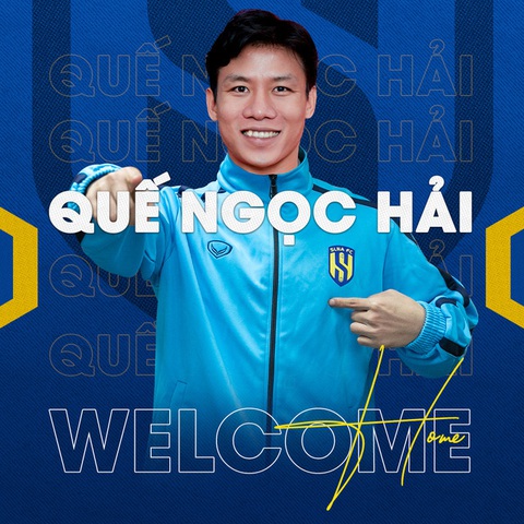 Quế Ngọc Hải, Trọng Hoàng ký hợp đồng 3 năm với CLB Sông Lam Nghệ An - Ảnh 1. Quế Ngọc Hải, Trọng Hoàng ký hợp đồng 3 năm với CLB Sông Lam Nghệ An - Ảnh 1.