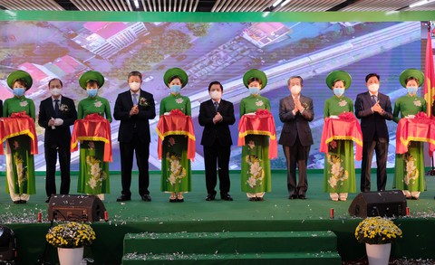 Khánh thành dự án đường sắt đô thị Cát Linh - Hà Đông - Ảnh 1. Khánh thành dự án đường sắt đô thị Cát Linh - Hà Đông - Ảnh 1.