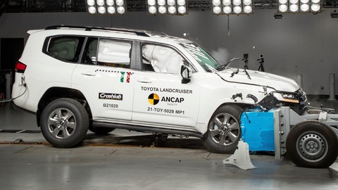 Toyota Land Cruiser 2022 an toàn với người trong xe nhưng bị trừ điểm bảo vệ người xung quanh - Ảnh 1. Toyota Land Cruiser 2022 an toàn với người trong xe nhưng bị trừ điểm bảo vệ người xung quanh - Ảnh 1.