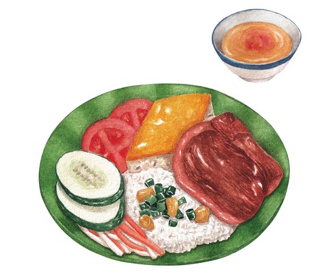 Đưa ẩm thực Việt ra thế giới qua tranh vẽ - Ảnh 4. Đưa ẩm thực Việt ra thế giới qua tranh vẽ - Ảnh 4.