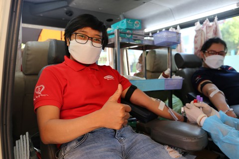 TP.HCM: Dai-ichi Life Việt Nam hiến máu nhân đạo ngay đầu năm mới - Ảnh 3. TP.HCM: Dai-ichi Life Việt Nam hiến máu nhân đạo ngay đầu năm mới - Ảnh 3.
