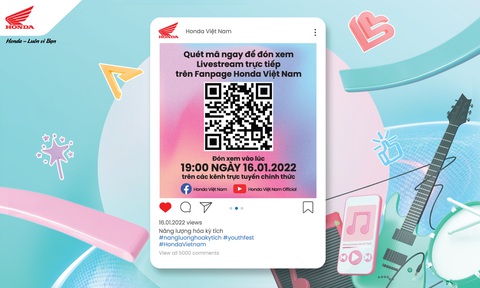 Giới trẻ Việt đang háo hức với đại nhạc hội Honda Youth Fest 2022 - Ảnh 3. Giới trẻ Việt đang háo hức với đại nhạc hội Honda Youth Fest 2022 - Ảnh 3.