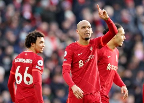 Thắng đậm Brentford, Liverpool tiếp tục bám đuổi Man City - Ảnh 1. Thắng đậm Brentford, Liverpool tiếp tục bám đuổi Man City - Ảnh 1.