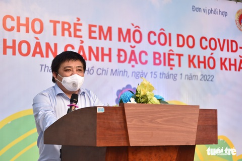 Ấm áp đêm tất niên cho trẻ mồ côi do COVID-19 - Ảnh 5. Ấm áp đêm tất niên cho trẻ mồ côi do COVID-19 - Ảnh 5.