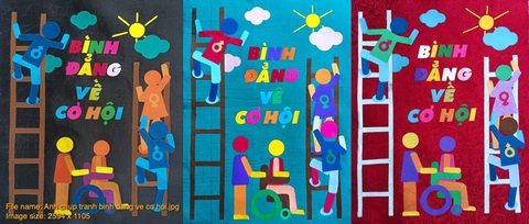 Thế hệ Z vẽ tranh cổ động về bình đẳng giới - Ảnh 6. Thế hệ Z vẽ tranh cổ động về bình đẳng giới - Ảnh 6.