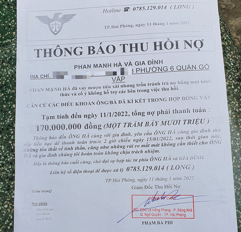 Không mượn nợ... vẫn bị đập phá, khóa trái cửa nhà, dọa giết - Ảnh 3. Không mượn nợ... vẫn bị đập phá, khóa trái cửa nhà, dọa giết - Ảnh 3.