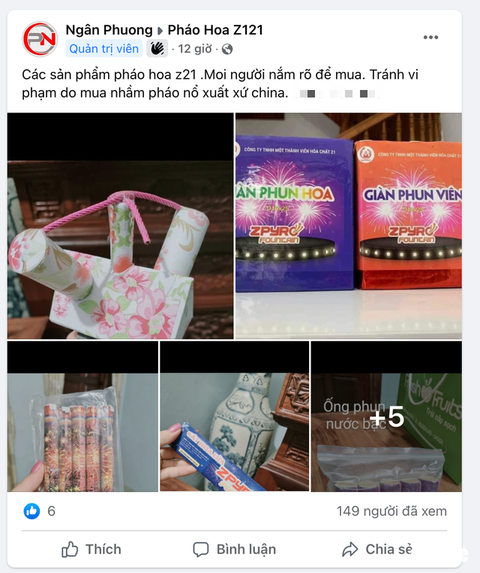 Pháo hoa chính hãng Bộ Quốc phòng cháy hàng - Ảnh 3. Pháo hoa chính hãng Bộ Quốc phòng cháy hàng - Ảnh 3.
