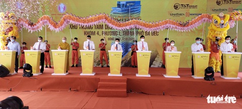 Đồng Tháp khởi công trung tâm thương mại 25 tầng cao nhất tỉnh - Ảnh 1. Đồng Tháp khởi công trung tâm thương mại 25 tầng cao nhất tỉnh - Ảnh 1.