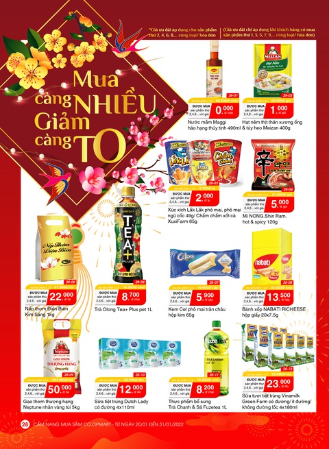 Săn hàng nghìn sản phẩm 0đ, 1.000đ, 2.000đ tại Co.opmart và Co.opXtra - Ảnh 2. Săn hàng nghìn sản phẩm 0đ, 1.000đ, 2.000đ tại Co.opmart và Co.opXtra - Ảnh 2.