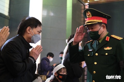 Thương tiếc quân nhân Việt Nam đầu tiên hy sinh vì nhiệm vụ nhân đạo Liên Hiệp Quốc - Ảnh 2. Thương tiếc quân nhân Việt Nam đầu tiên hy sinh vì nhiệm vụ nhân đạo Liên Hiệp Quốc - Ảnh 2.
