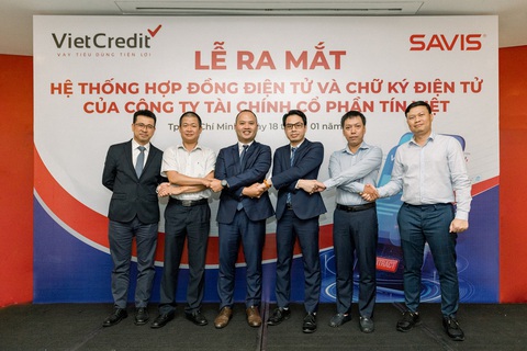 VietCredit ra mắt hệ thống hợp đồng điện tử và chữ ký điện tử - Ảnh 1. VietCredit ra mắt hệ thống hợp đồng điện tử và chữ ký điện tử - Ảnh 1.