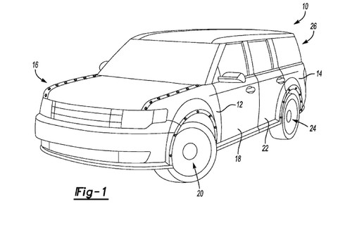 Ford nghĩ cách chế cốp để đồ trên bánh xe - Ảnh 2. Ford nghĩ cách chế cốp để đồ trên bánh xe - Ảnh 2.