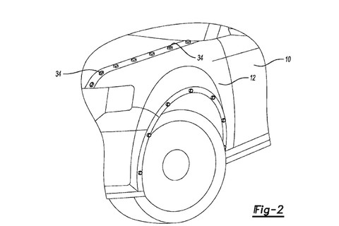 Ford nghĩ cách chế cốp để đồ trên bánh xe - Ảnh 3. Ford nghĩ cách chế cốp để đồ trên bánh xe - Ảnh 3.