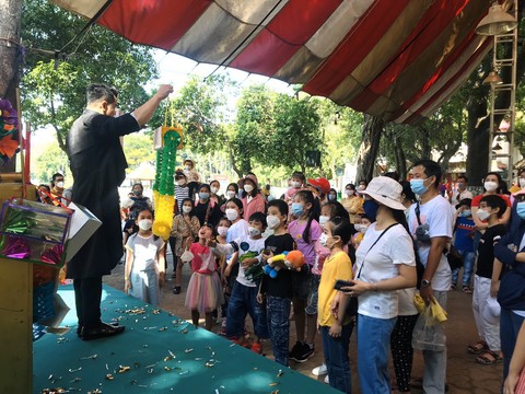 Lễ này Thảo cầm viên đón 36.000 lượt khách, nhiều điểm vui chơi vẫn còn rụt rè - Ảnh 2. Lễ này Thảo cầm viên đón 36.000 lượt khách, nhiều điểm vui chơi vẫn còn rụt rè - Ảnh 2.