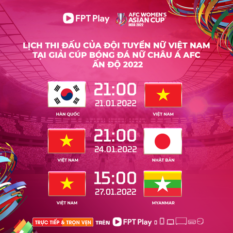 Xem tuyển nữ Việt Nam thi đấu trên FPT Play - Ảnh 5. Xem tuyển nữ Việt Nam thi đấu trên FPT Play - Ảnh 5.