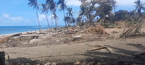Đảo quốc Tonga đã liên lạc được với thế giới qua điện thoại, báo động thiếu nước uống - Ảnh 2. Đảo quốc Tonga đã liên lạc được với thế giới qua điện thoại, báo động thiếu nước uống - Ảnh 2.