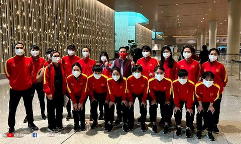 14 cầu thủ đội tuyển nữ Việt Nam đã đến Ấn Độ nhưng chưa thể tập luyện - Ảnh 2. 14 cầu thủ đội tuyển nữ Việt Nam đã đến Ấn Độ nhưng chưa thể tập luyện - Ảnh 2.