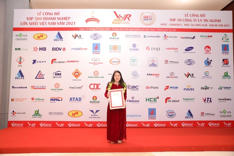 Herbalife Việt Nam được vinh danh tốp 500 công ty lớn nhất VN 2021 - Ảnh 1. Herbalife Việt Nam được vinh danh tốp 500 công ty lớn nhất VN 2021 - Ảnh 1.