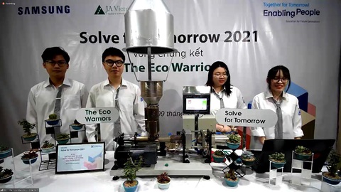 Samsung hỗ trợ tài năng trẻ chiến thắng cuộc thi Solve for Tomorrow 2021 - Ảnh 2. Samsung hỗ trợ tài năng trẻ chiến thắng cuộc thi Solve for Tomorrow 2021 - Ảnh 2.