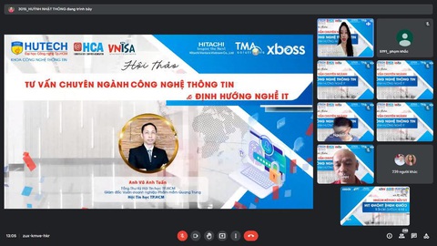 Chuyên gia công nghệ vạch kế hoạch cho sinh viên HUTECH - Ảnh 1. Chuyên gia công nghệ vạch kế hoạch cho sinh viên HUTECH - Ảnh 1.