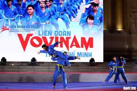 Liên hoan võ thuật TP.HCM lần I: Quảng bá những tinh hoa - Ảnh 1. Liên hoan võ thuật TP.HCM lần I: Quảng bá những tinh hoa - Ảnh 1.