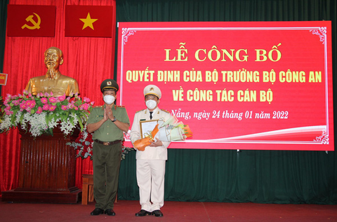 Công an Đà Nẵng có tân phó giám đốc - Ảnh 1. Công an Đà Nẵng có tân phó giám đốc - Ảnh 1.