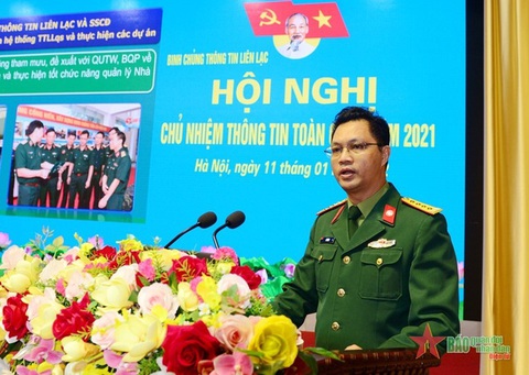 Bổ nhiệm tư lệnh Bộ Tư lệnh Tác chiến không gian mạng - Bộ Quốc phòng - Ảnh 1. Bổ nhiệm tư lệnh Bộ Tư lệnh Tác chiến không gian mạng - Bộ Quốc phòng - Ảnh 1.