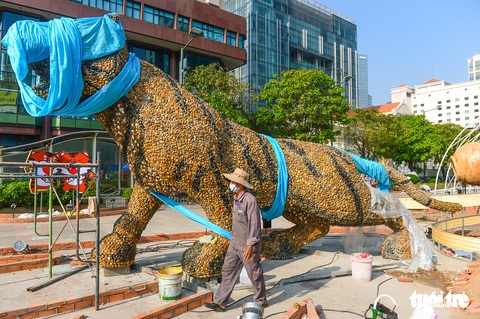 Linh vật hổ khắp cả nước: Oai nghiêm, điệu đà, ngộ nghĩnh đáng yêu đến hờn cả thế giới - Ảnh 13. Linh vật hổ khắp cả nước: Oai nghiêm, điệu đà, ngộ nghĩnh đáng yêu đến hờn cả thế giới - Ảnh 13.