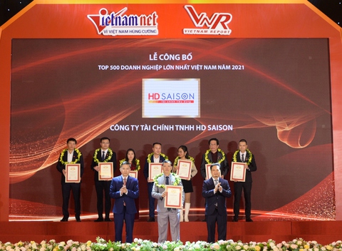 HD SAISON tiếp tục có tên trong VNR500 - Ảnh 1. HD SAISON tiếp tục có tên trong VNR500 - Ảnh 1.
