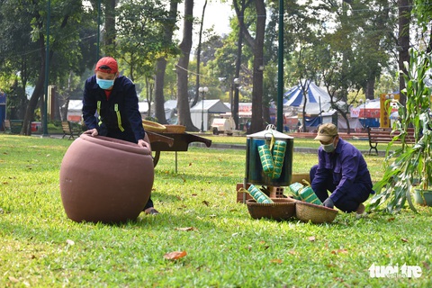 Rực sắc hoa tại Hội hoa xuân Nhâm Dần - Ảnh 6. Rực sắc hoa tại Hội hoa xuân Nhâm Dần - Ảnh 6.