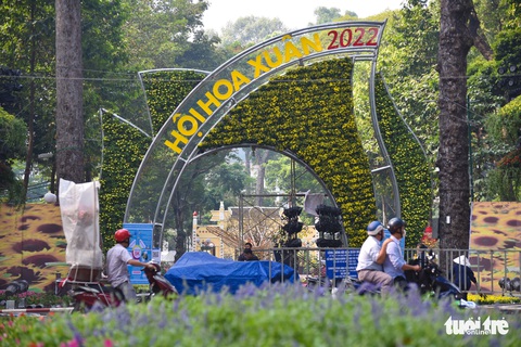 Rực sắc hoa tại Hội hoa xuân Nhâm Dần - Ảnh 11. Rực sắc hoa tại Hội hoa xuân Nhâm Dần - Ảnh 11.