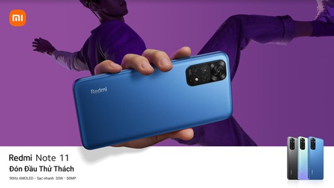 Đón đầu thử thách cùng dòng sản phẩm Redmi Note 11 Series mới - Ảnh 2. Đón đầu thử thách cùng dòng sản phẩm Redmi Note 11 Series mới - Ảnh 2.