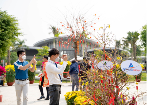 Vườn hoa Xuân Gem Sky World - Ảnh 7. Vườn hoa Xuân Gem Sky World - Ảnh 7.