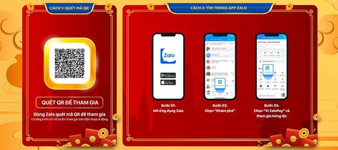 Tết Nhâm Dần, ZaloPay tung 14 triệu bao lì xì trị giá 222 tỉ tặng người dùng - Ảnh 1. Tết Nhâm Dần, ZaloPay tung 14 triệu bao lì xì trị giá 222 tỉ tặng người dùng - Ảnh 1.